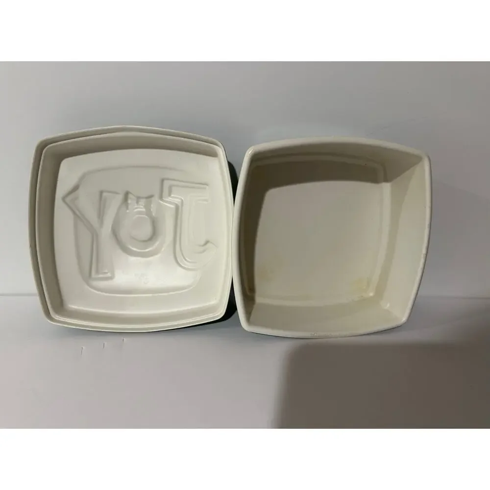 Vintage Ullman Co. Joy 3d cookie or gift box T. Cathey